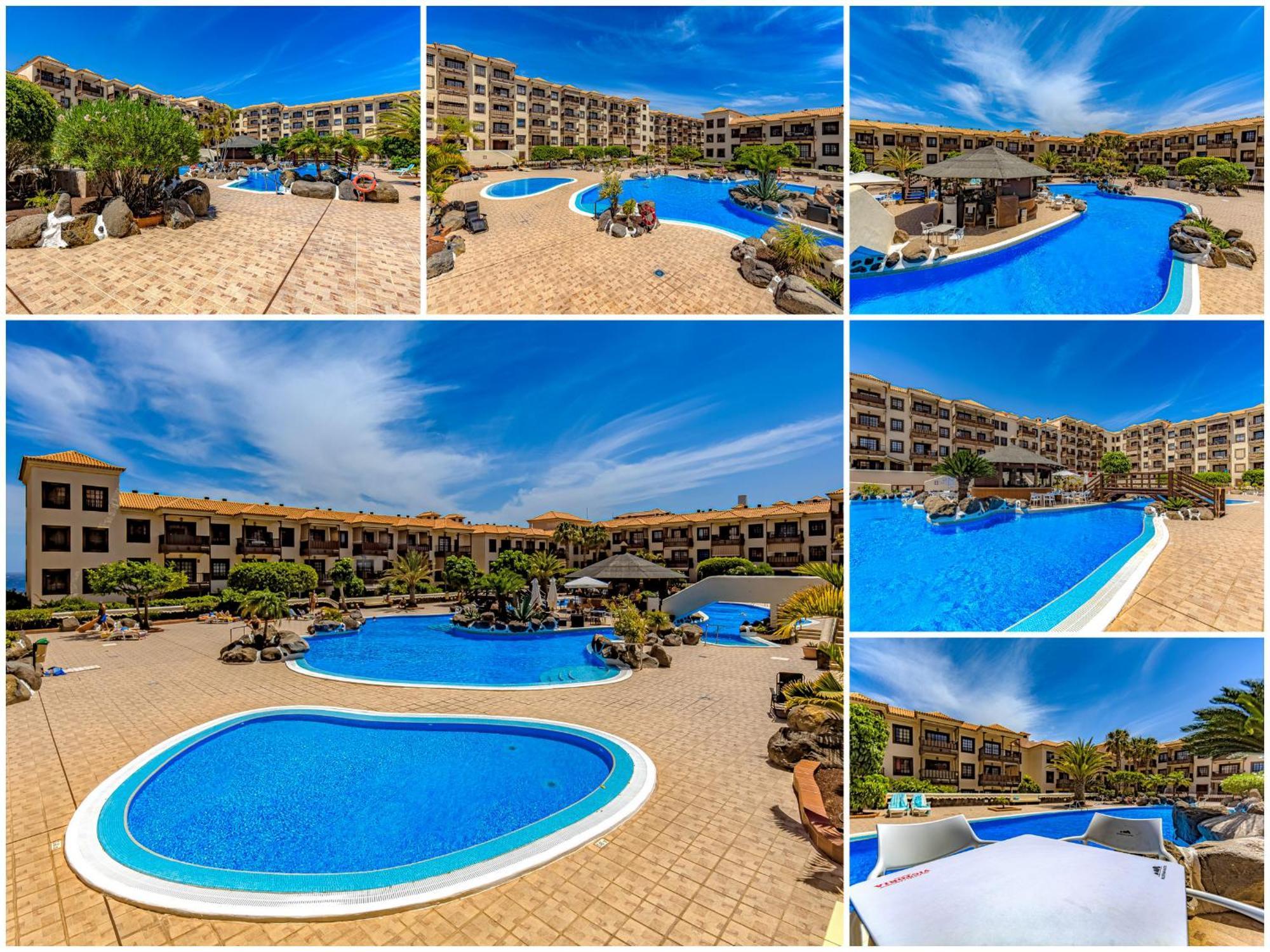Atlantis 3 One Bedroom, Sea Front, In Complex With Pool Costa Del Silencio Dış mekan fotoğraf